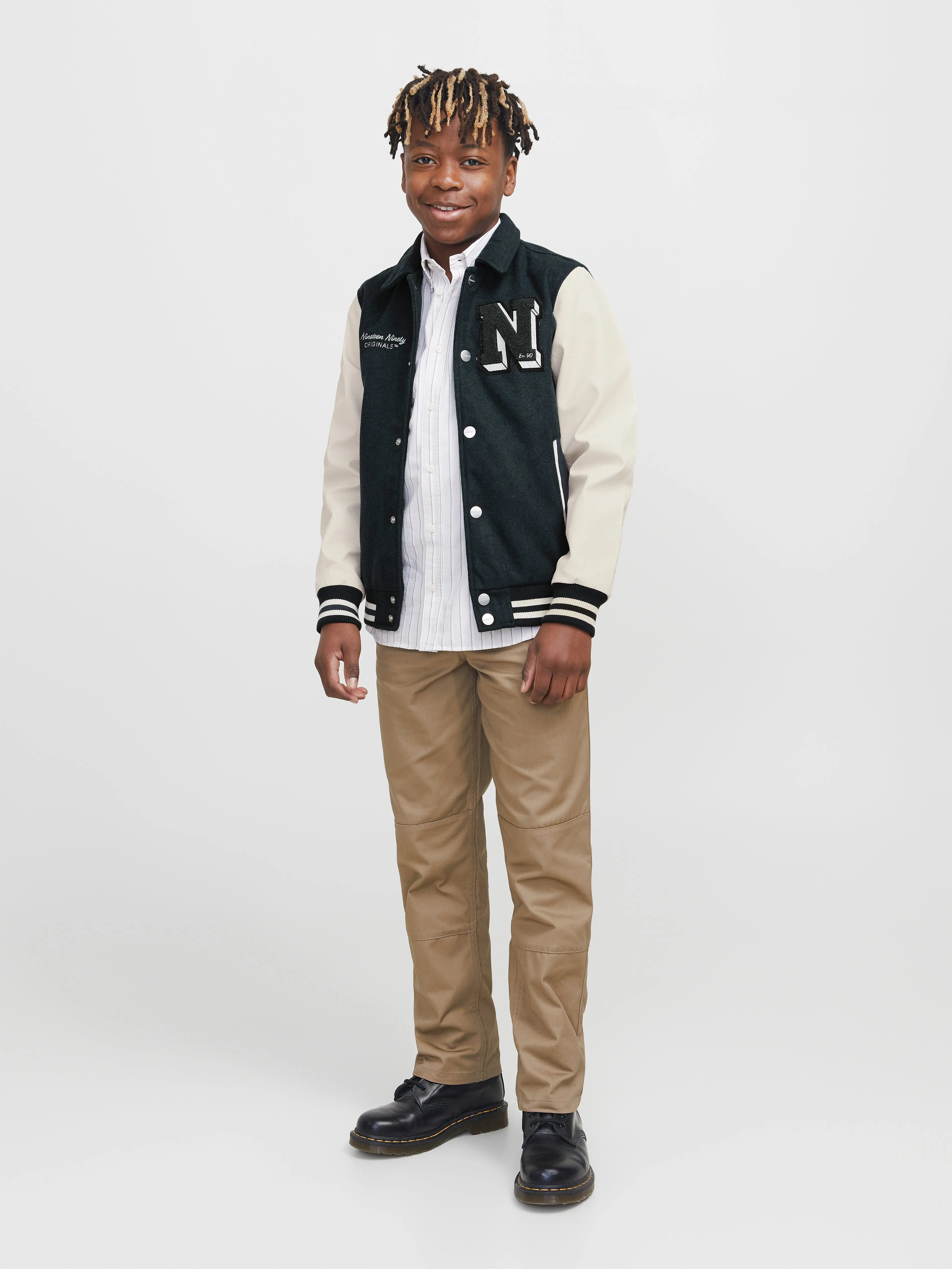 Chaqueta estilo béisbol Junior | Marrón claro | Jack & Jones®