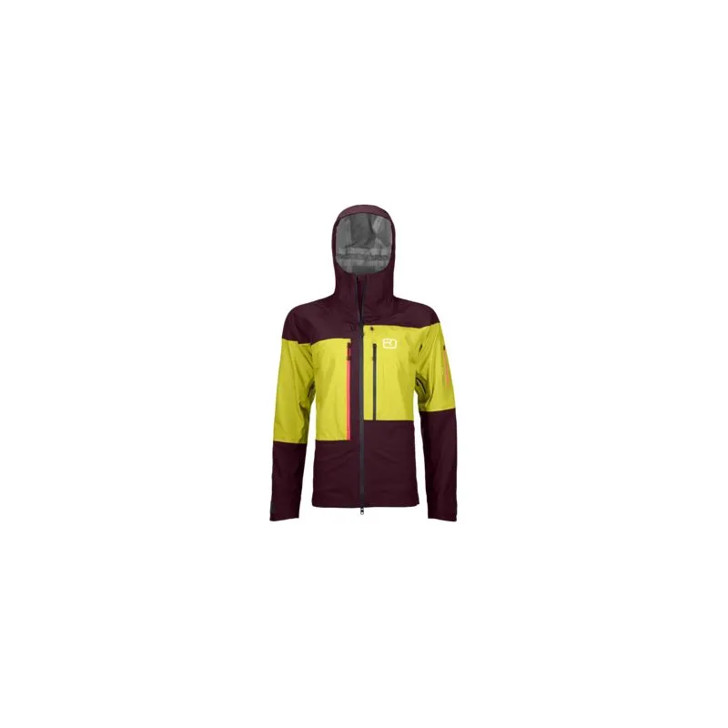 Chaqueta Freeride Ortovox 3l Guardian Shell Jacket (Dark Wine) mujer
