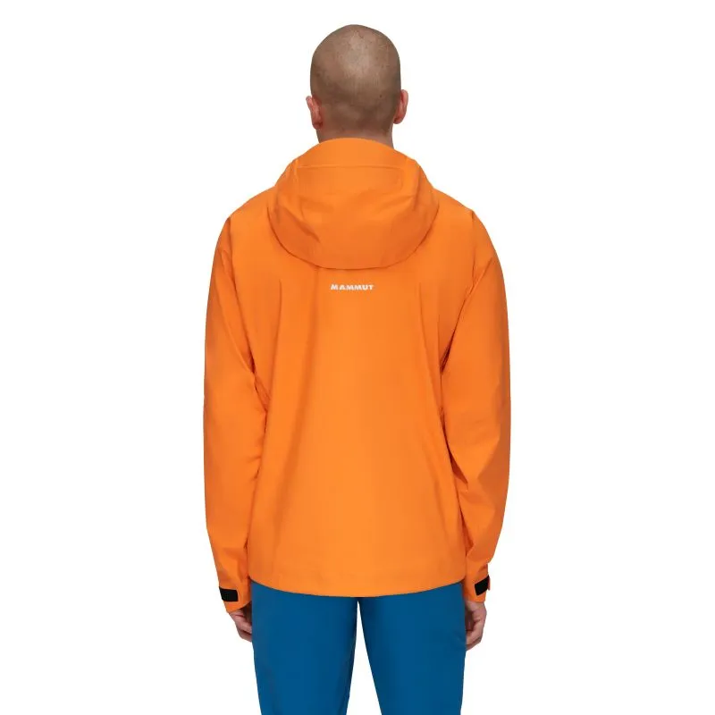 Chaqueta Hardshell para hombre Mammut Chaqueta con capucha Taiss HS para hombre (mandarina oscuro)