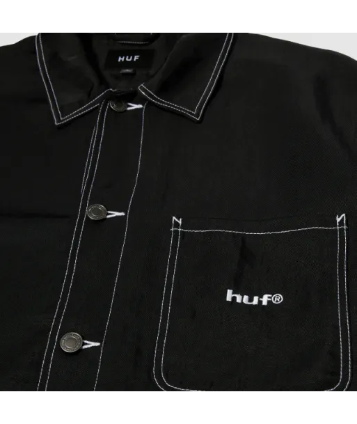 Chaqueta HUF Nylon Contrast Chore Negra