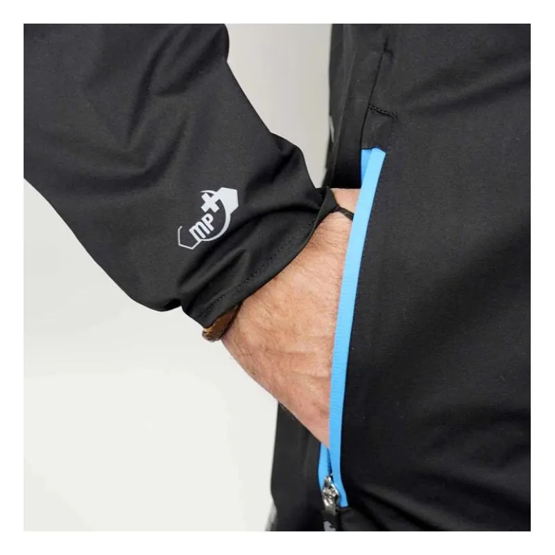 Chaqueta impermeable de trail running Raidlight Raidshell Mp+ (negra)