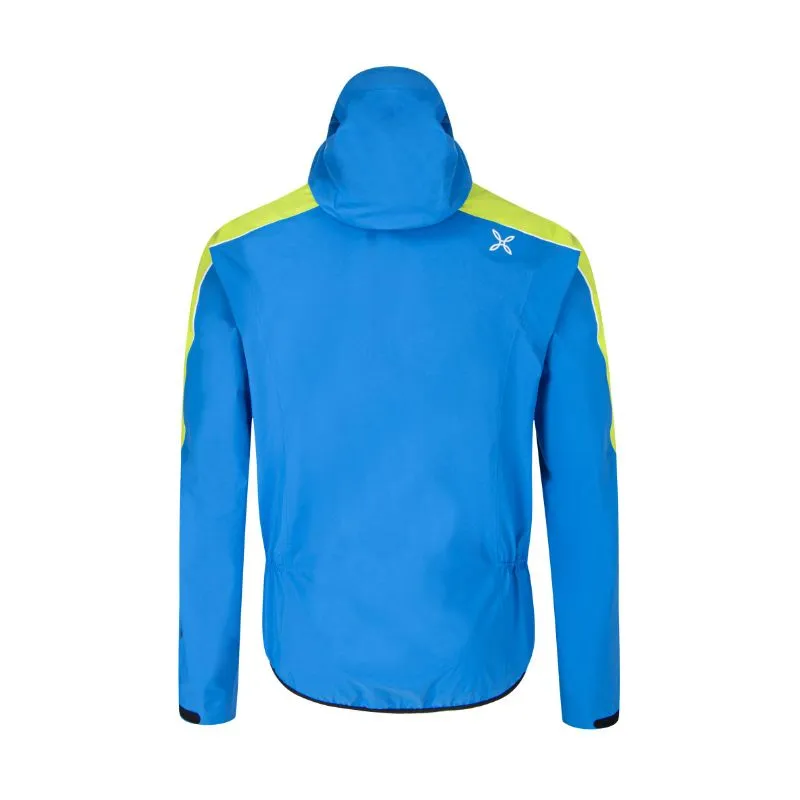 Chaqueta impermeable para hombre MONTURA Chaqueta Magic 2.0 (Celeste/Verde lima)