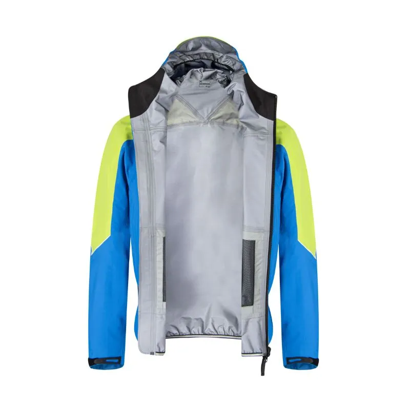 Chaqueta impermeable para hombre MONTURA Chaqueta Magic 2.0 (Celeste/Verde lima)