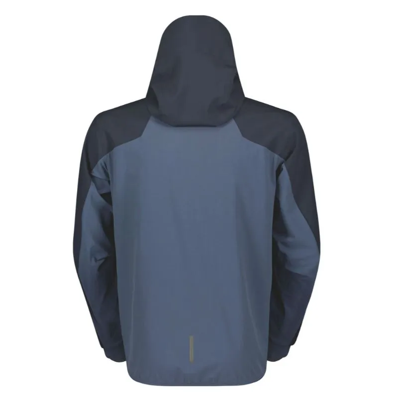 Chaqueta impermeable para hombre Scott Chaqueta Explorair Hybrid LT (azul oscuro/azul metálico)