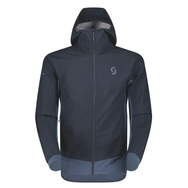 Chaqueta impermeable para hombre Scott Chaqueta Explorair Hybrid LT (azul oscuro/azul metálico)