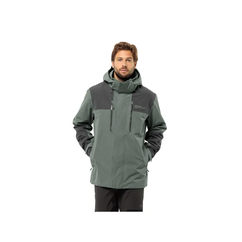 Chaqueta JACK WOLSKINS Jasper 2l jkt (Hedge Green) Hombre