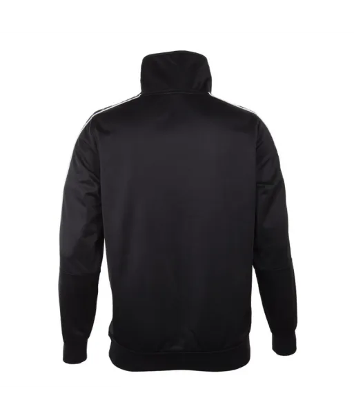 Chaqueta Kappa Cierre 1/4 Negra