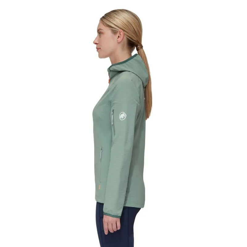 Chaqueta Mammut Madris Light ML Hooded Jacket (jade) Mujer