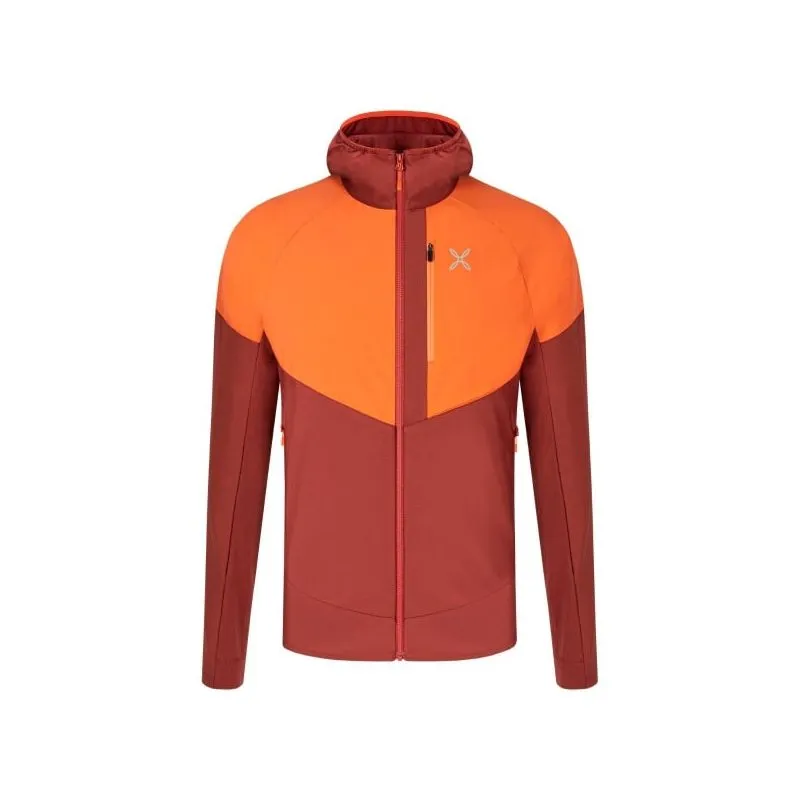 Chaqueta MONTURA SPITZE MAGLIA (TOBACCO/ARANCIO BRILLANTE) hombre