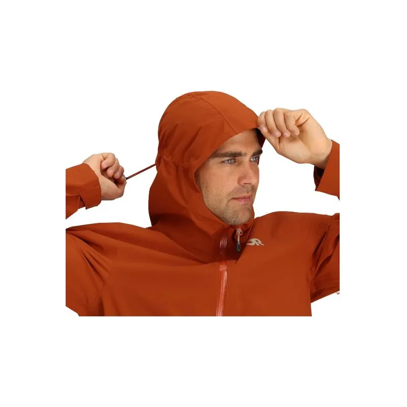 Chaqueta Outdoor Research STRATOBURST STRETCH RAIN JACKET M (Balsam/Grove) Hombre