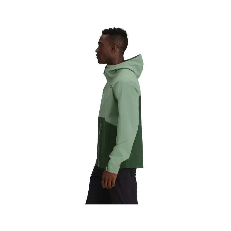 Chaqueta Outdoor Research STRATOBURST STRETCH RAIN JACKET M (Balsam/Grove) Hombre
