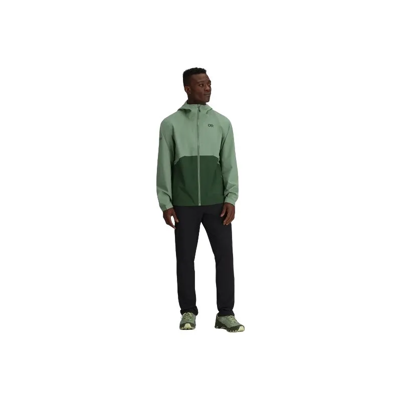 Chaqueta Outdoor Research STRATOBURST STRETCH RAIN JACKET M (Balsam/Grove) Hombre