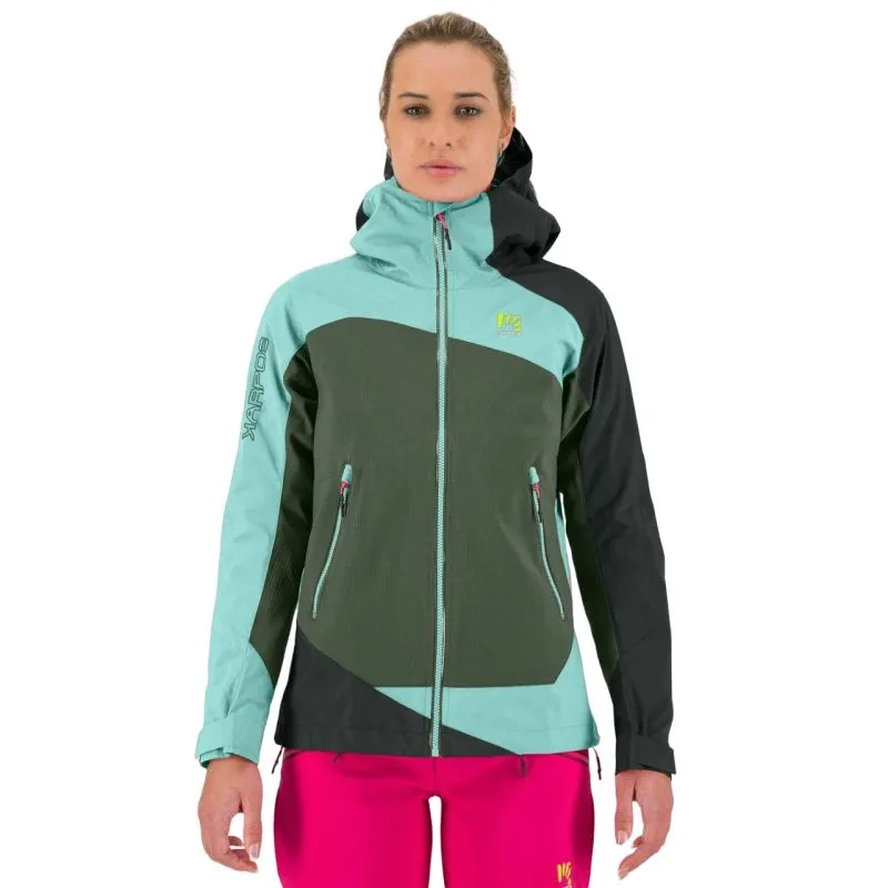 Chaqueta para mujer Karpos MARMOLADA (Thyme/Aqua Sky/Black Sand)