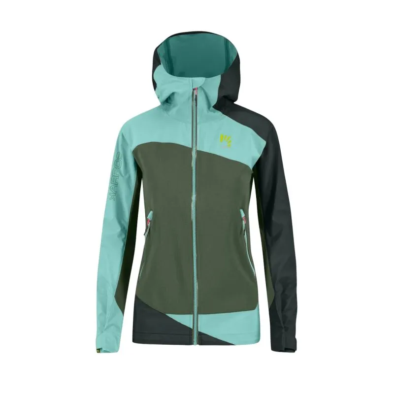 Chaqueta para mujer Karpos MARMOLADA (Thyme/Aqua Sky/Black Sand)