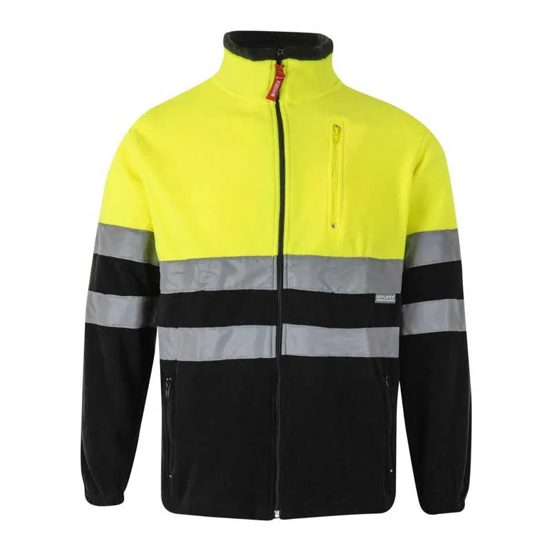 CHAQUETA POLAR BICOLOR DE ALTA VISIBILIDAD  VELILLA