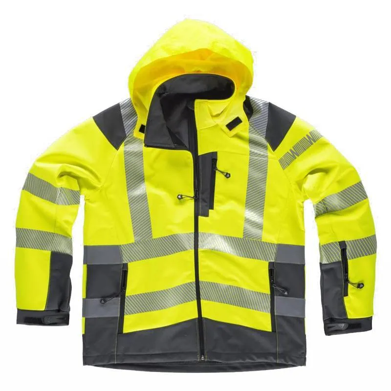 Chaqueta softshell alta visibilidad