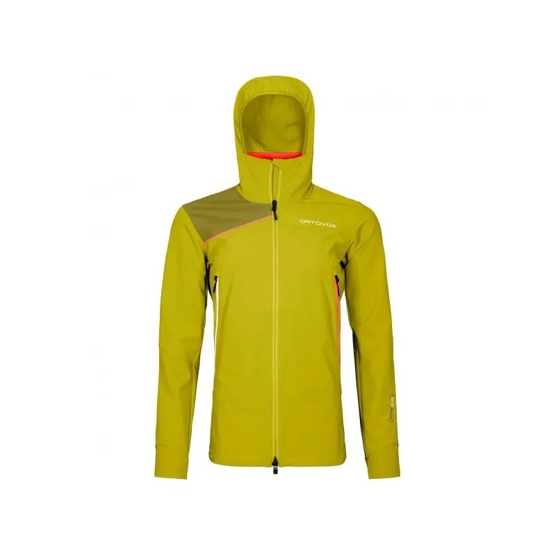 Chaqueta softshell de mujer Ortovox CHAQUETA CON CAPUCHA PALA W (dirty daisy)
