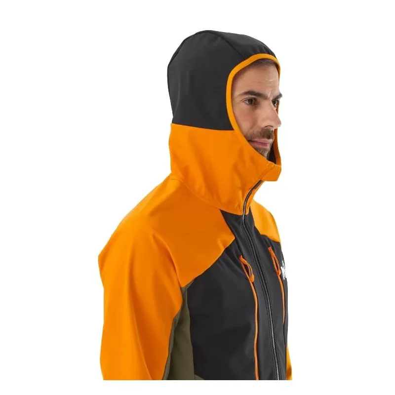 Chaqueta softshell para hombre Millet White Shield (IVY/MARACUJA)