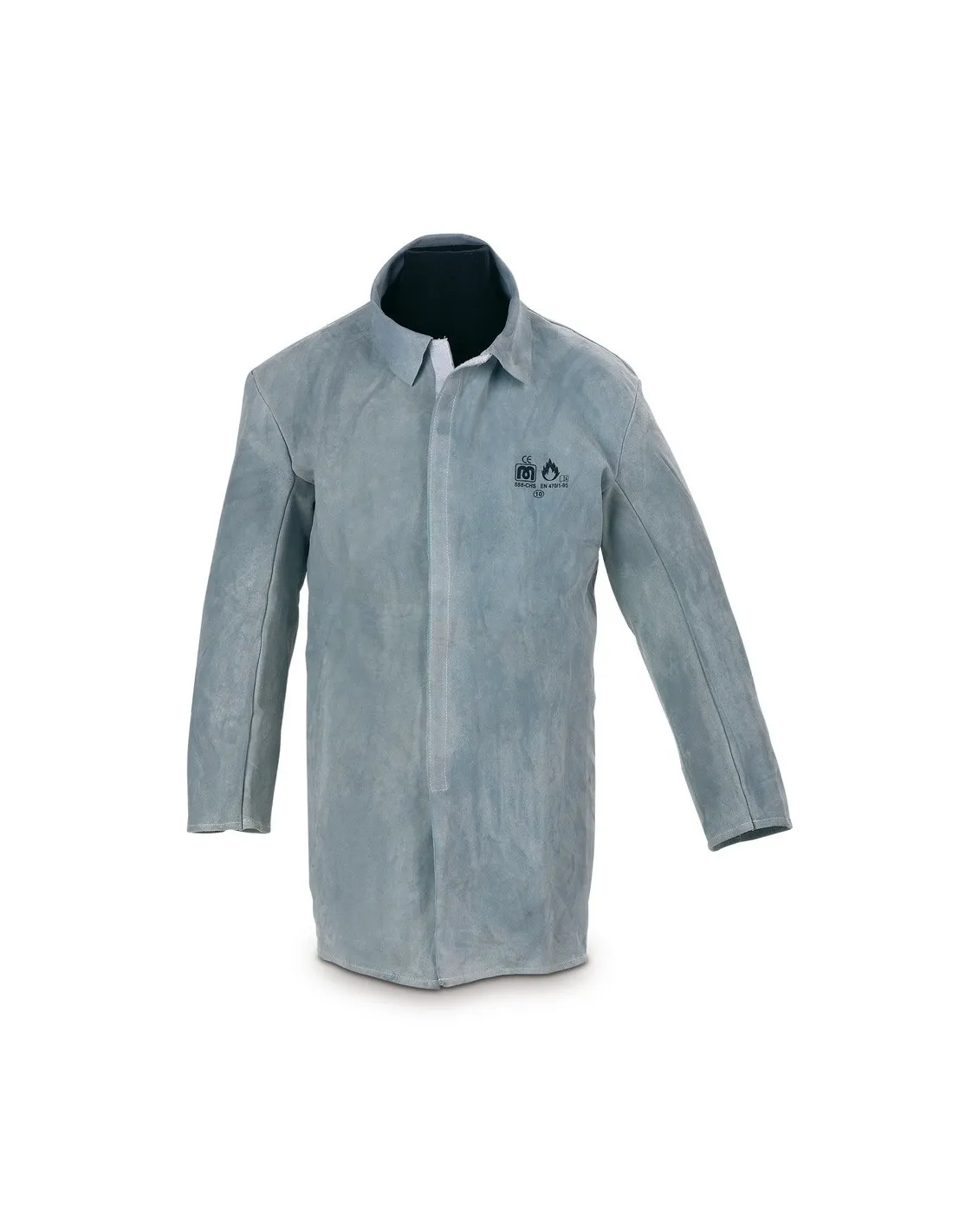 CHAQUETA  SOLDADOR PIEL SERRAJE MARCA 888CHS
