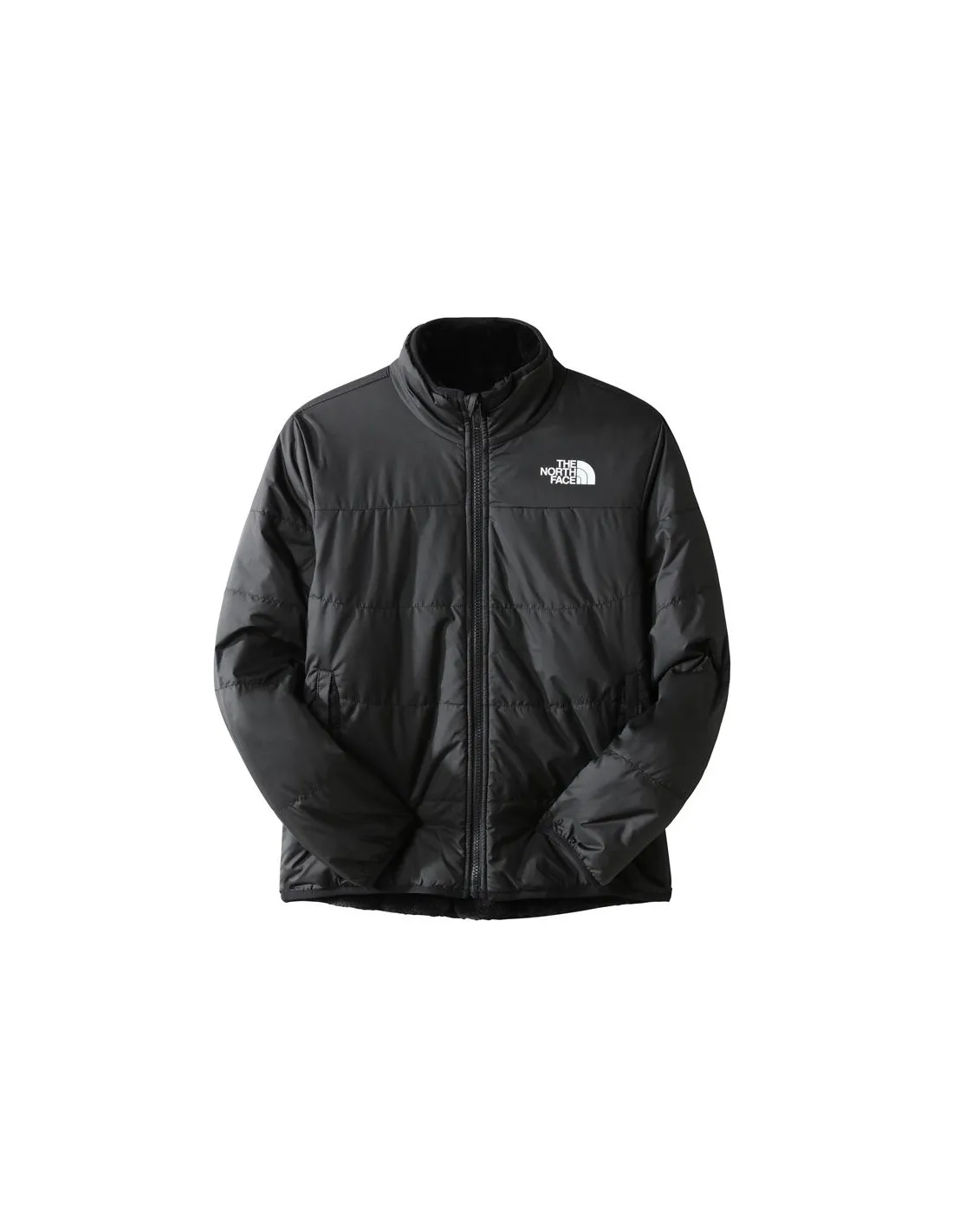 Chaqueta The North Face Reversible Mossbud negro Niña