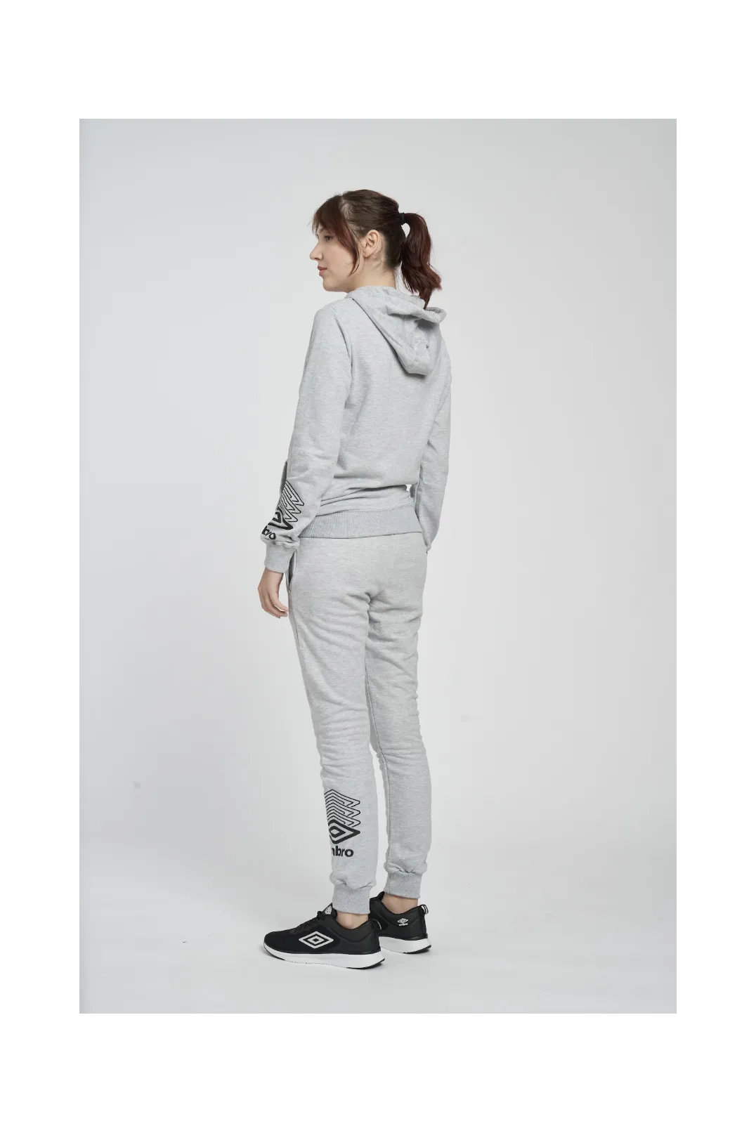 CHAQUETA UMBRO FW TERRACE ZIP HOODIE GREY MARL