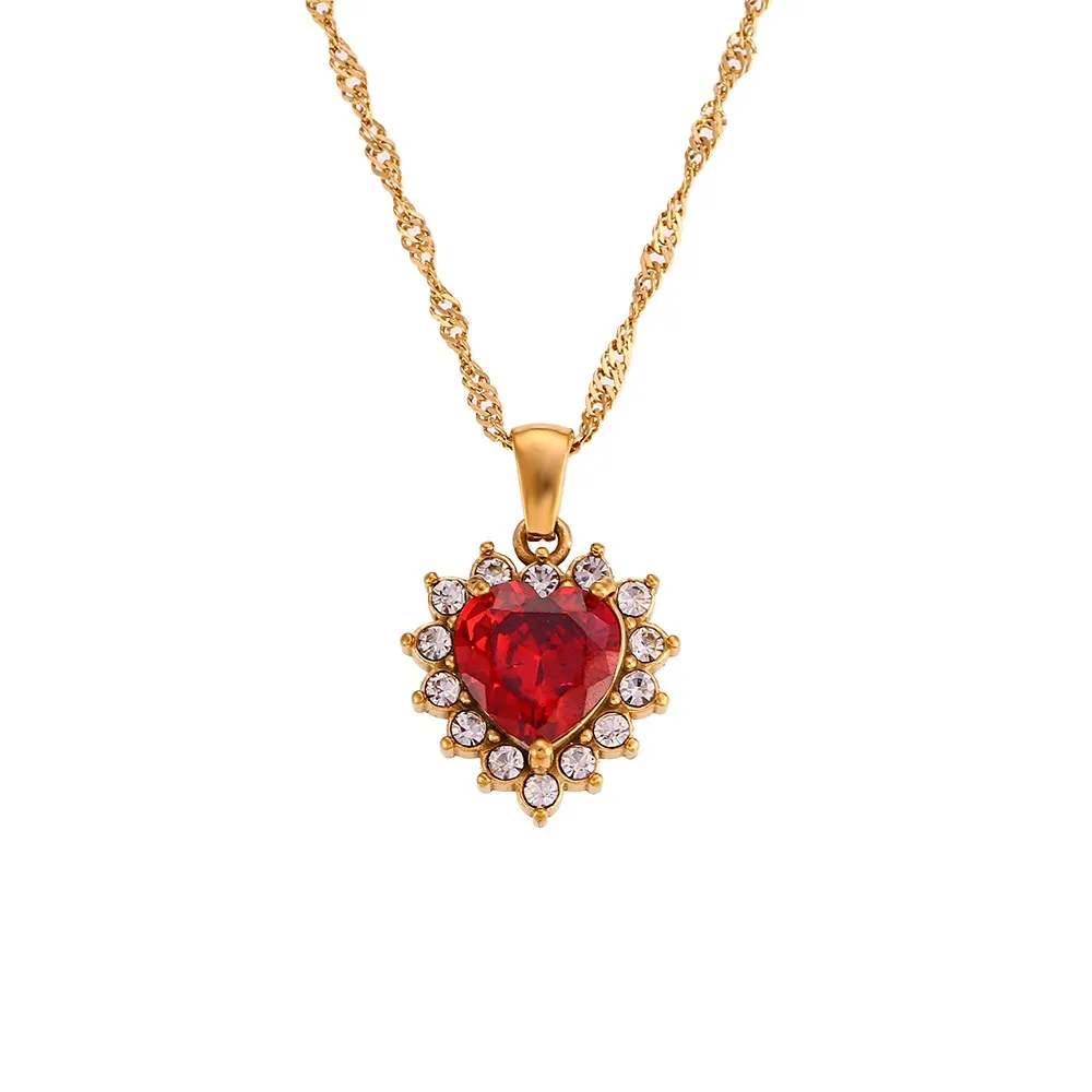 Collar Cariad Circonitas Oro