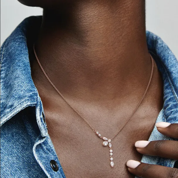 Collar Herbario Colgante Brillante 382386C01