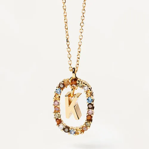 Collar Letra K Say My Name