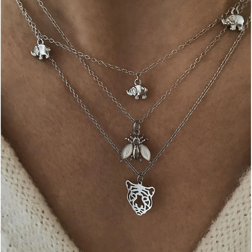 Collar Mini Elefantes