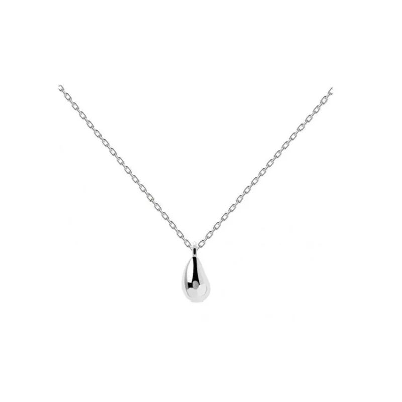 COLLAR PDPAOLA DROPS MUJER PLATA CO02497U