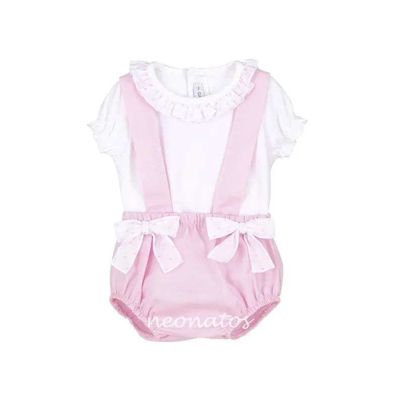 Conjunto bebé niña peto Elea