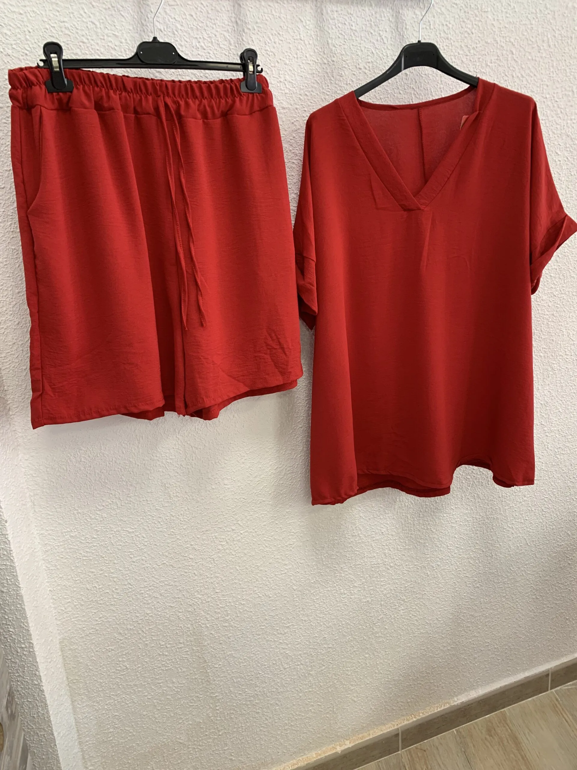 Conjunto Corto Cloe Mujer Talla Grande