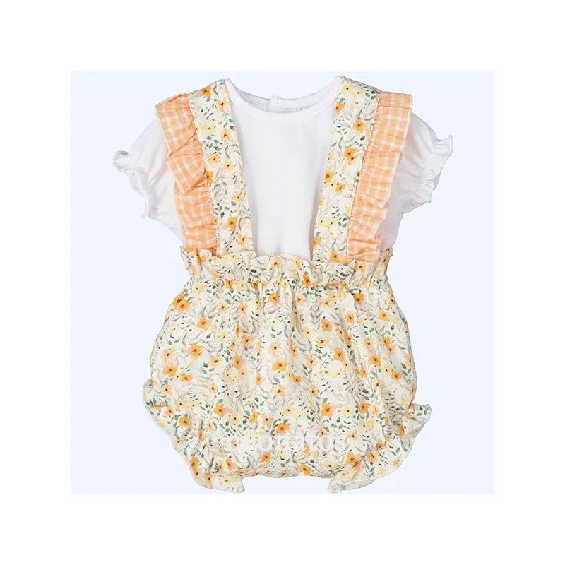 Conjunto peto bebé niña Pimpinela