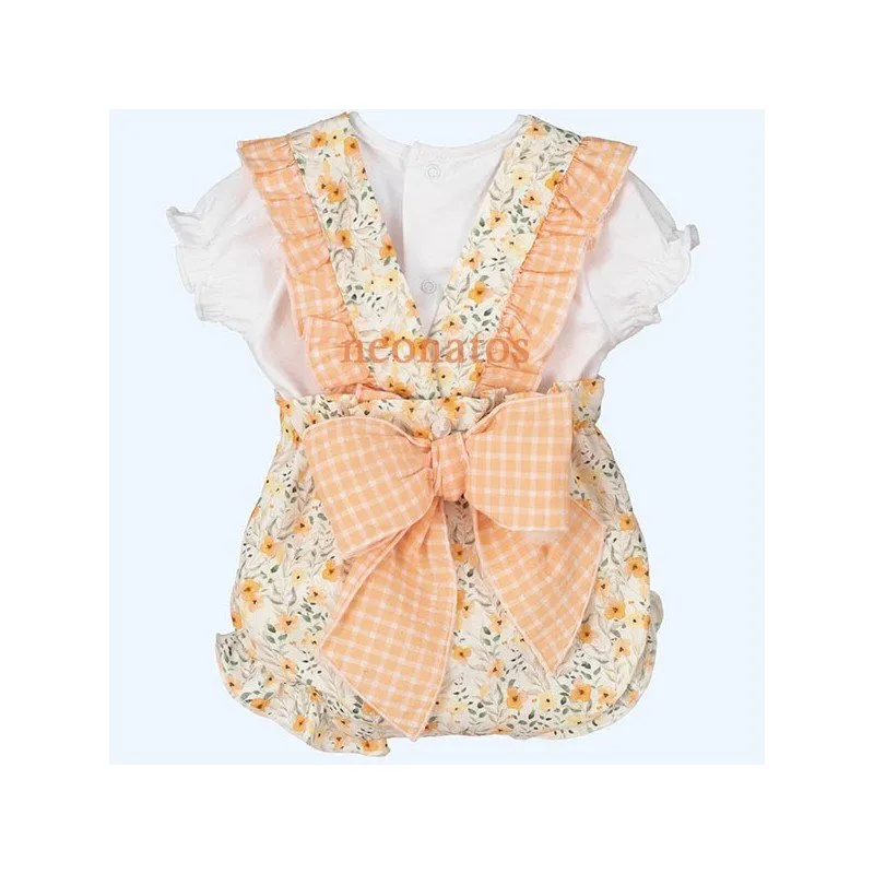 Conjunto peto bebé niña Pimpinela