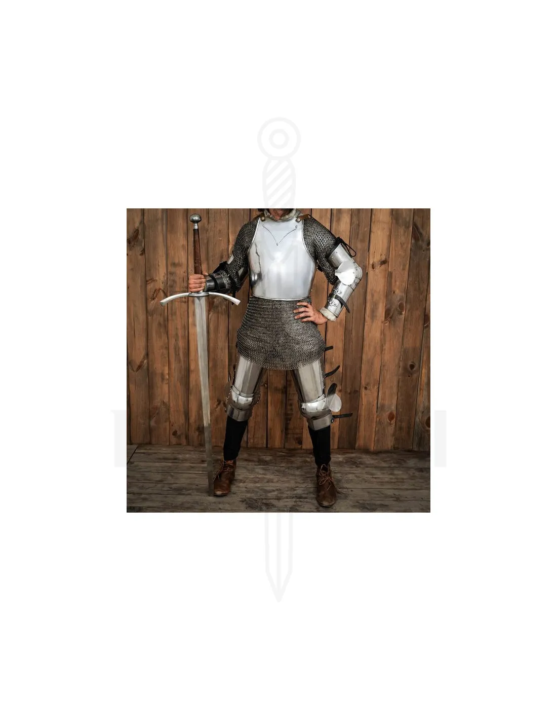 Coraza medieval Churburg Italiana