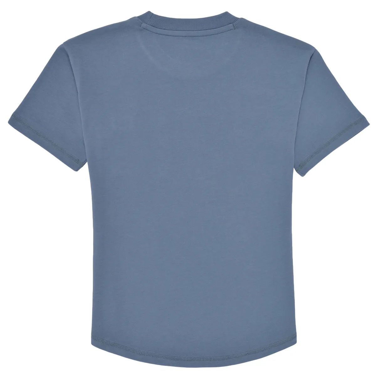 CURVED HEM POCKET TEE