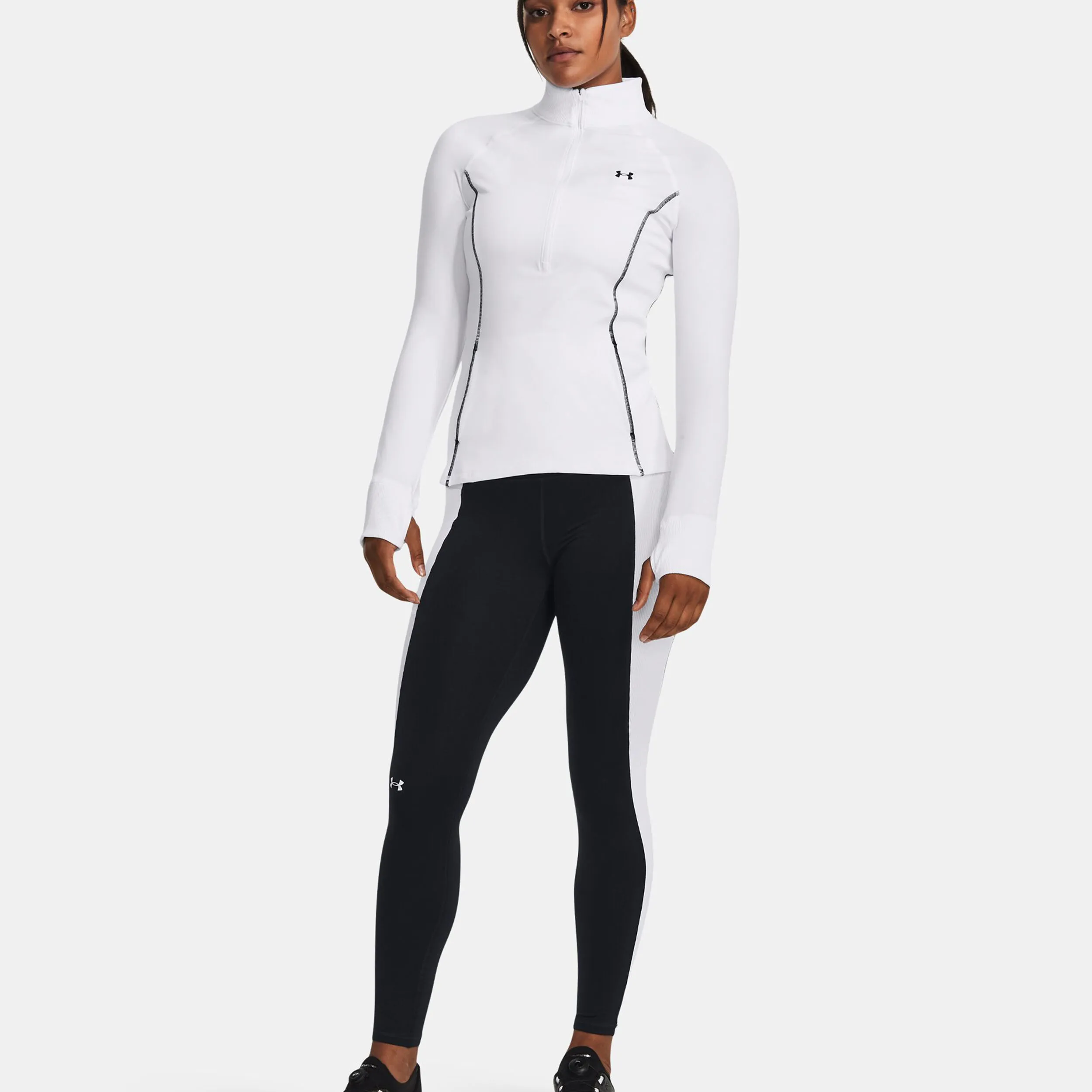 CW HALFZIP CAMISETA DE MANGA LARGA MUJERES