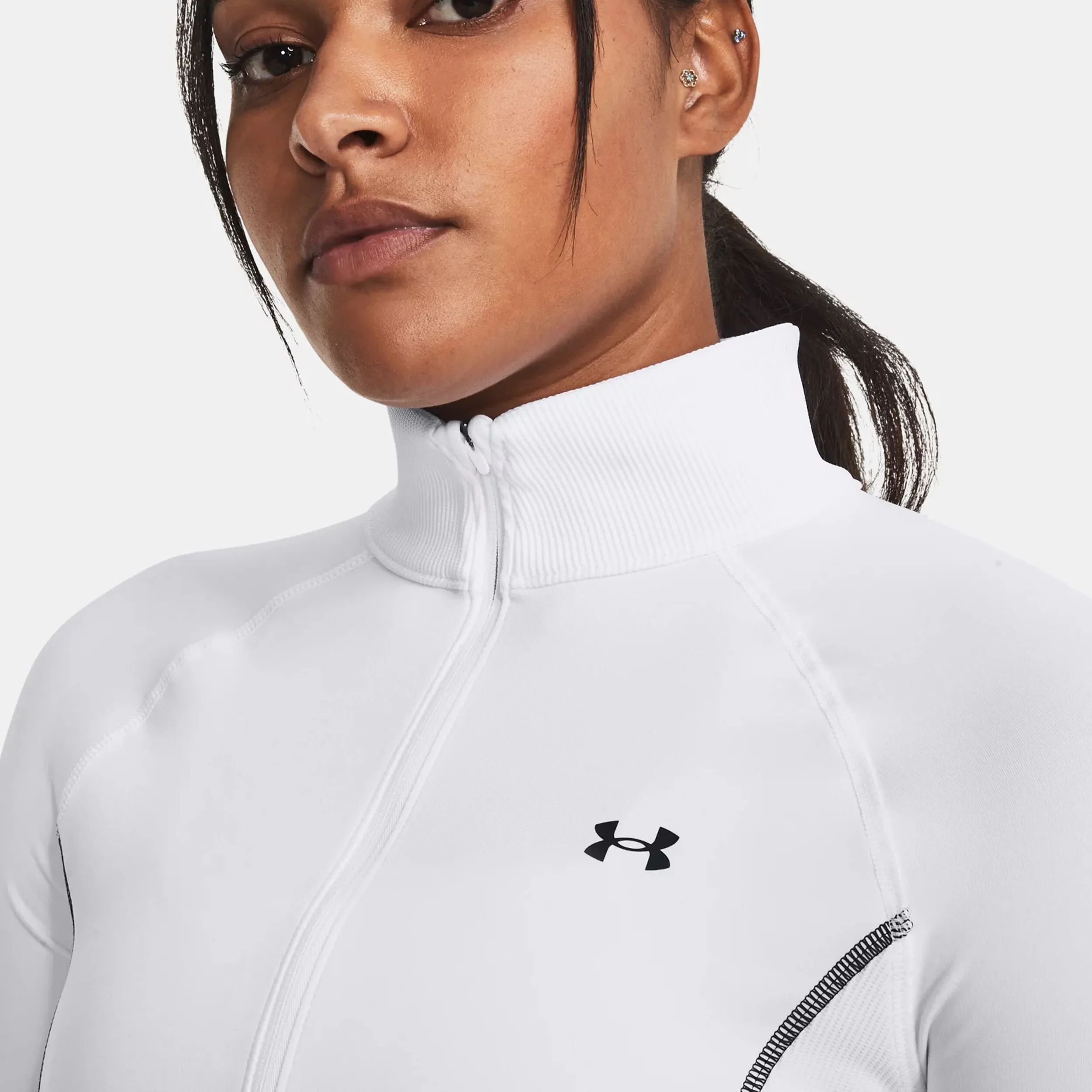 CW HALFZIP CAMISETA DE MANGA LARGA MUJERES