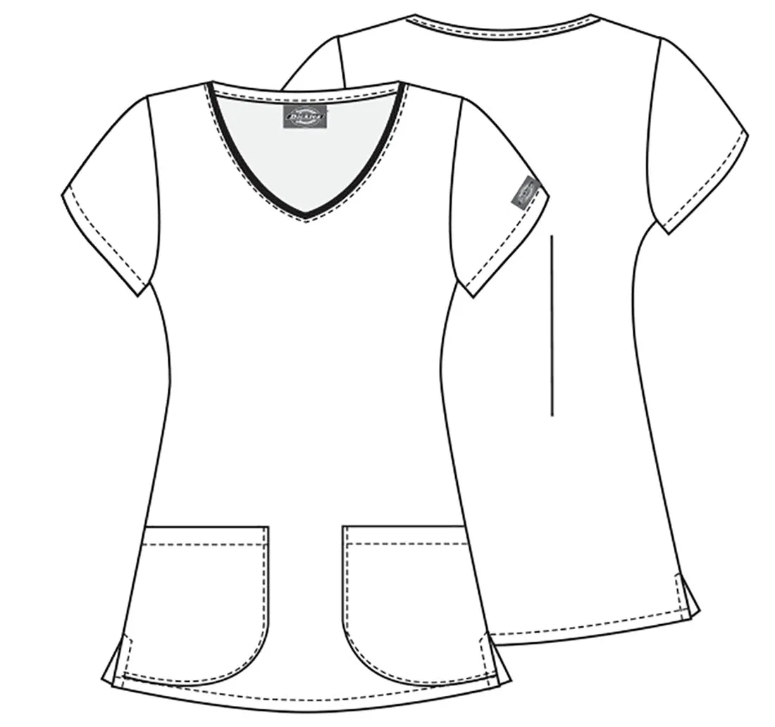 DICKIES VNECK TOP IN NURSE LIFE