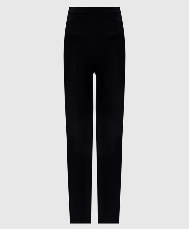 Dolce&Gabbana Black pants with laces