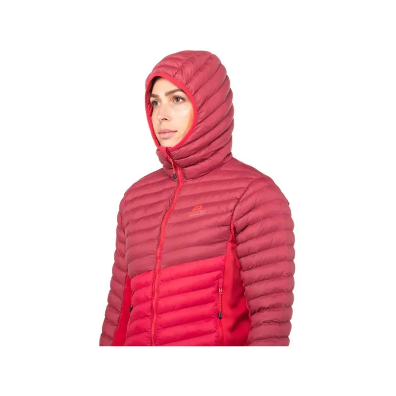 Doudoune MOUNTAIN EQUIPMENT Chaqueta Particle Hooded Wmns (Raisin / Mulberry) Mujer