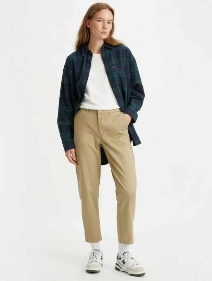 ESSENTIAL CHINO  UNBASIC KHAKI TWILL A46730004