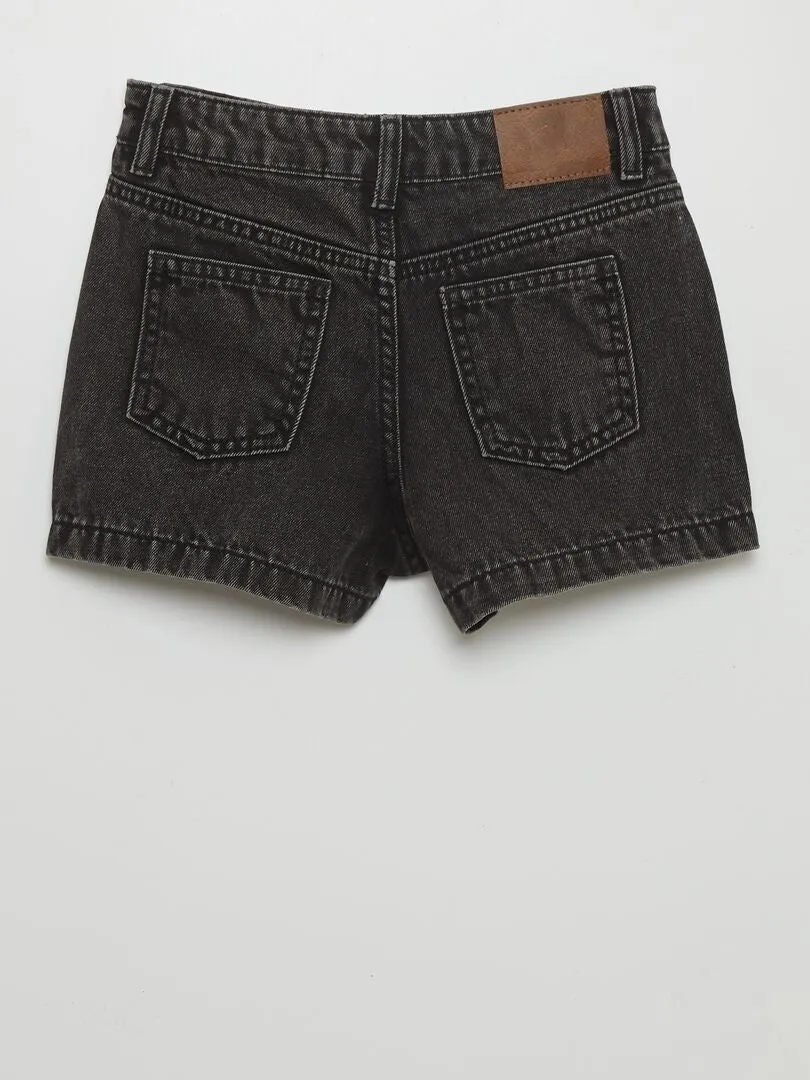 FALDA PANTALóN VAQUERA  GRIS