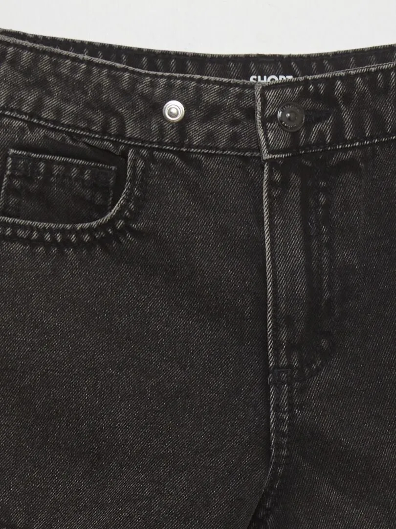 FALDA PANTALóN VAQUERA  GRIS