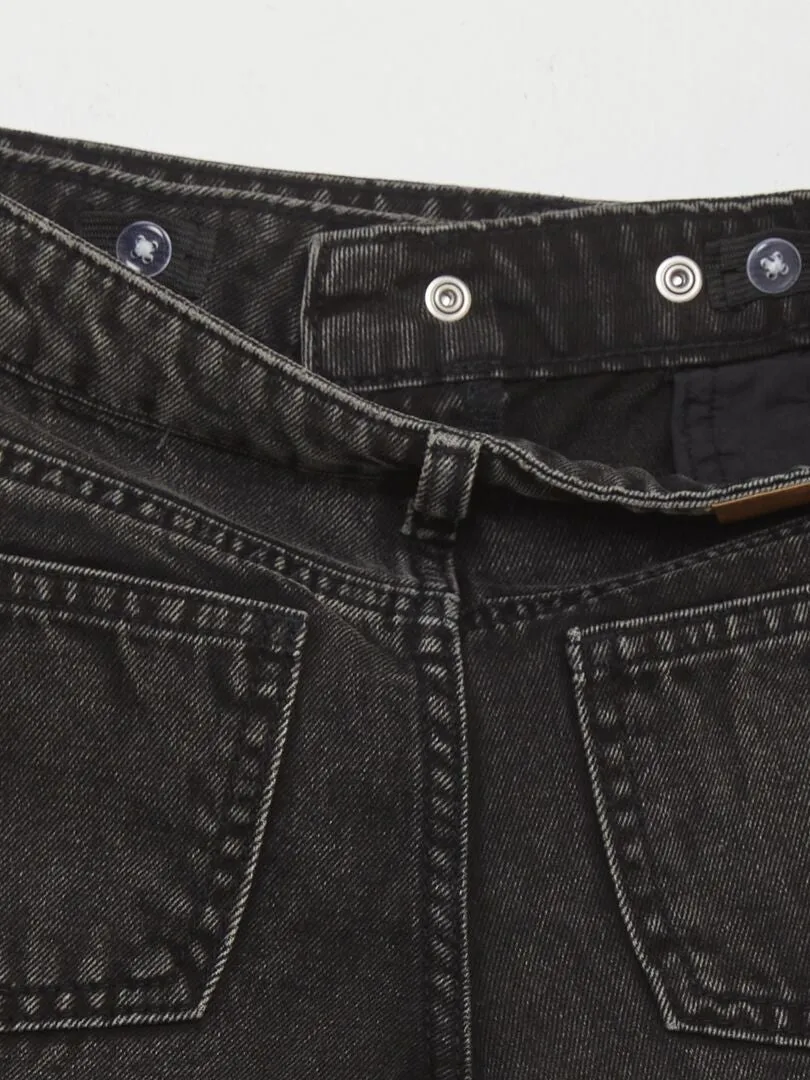 FALDA PANTALóN VAQUERA  GRIS