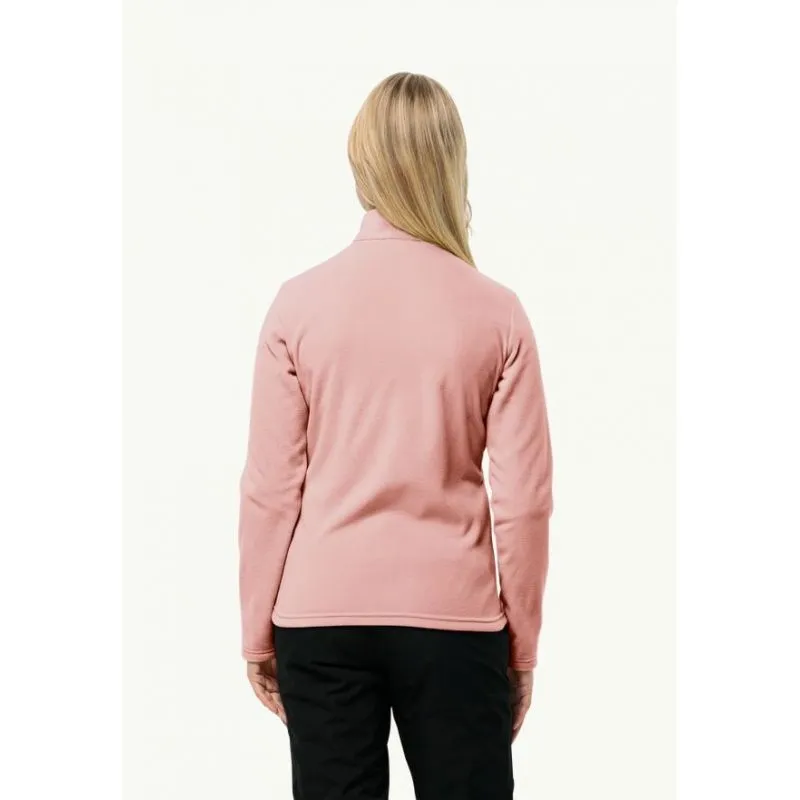 Forro polar de mujer JACK WOLSKINS TAUNUS FZ W (Rose Dawn)