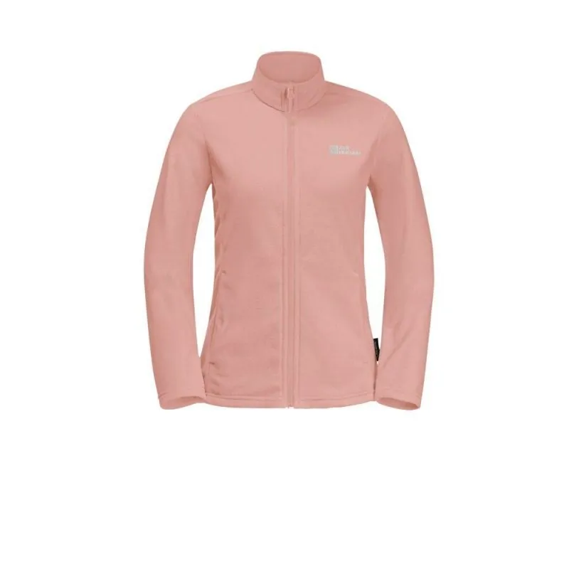 Forro polar de mujer JACK WOLSKINS TAUNUS FZ W (Rose Dawn)