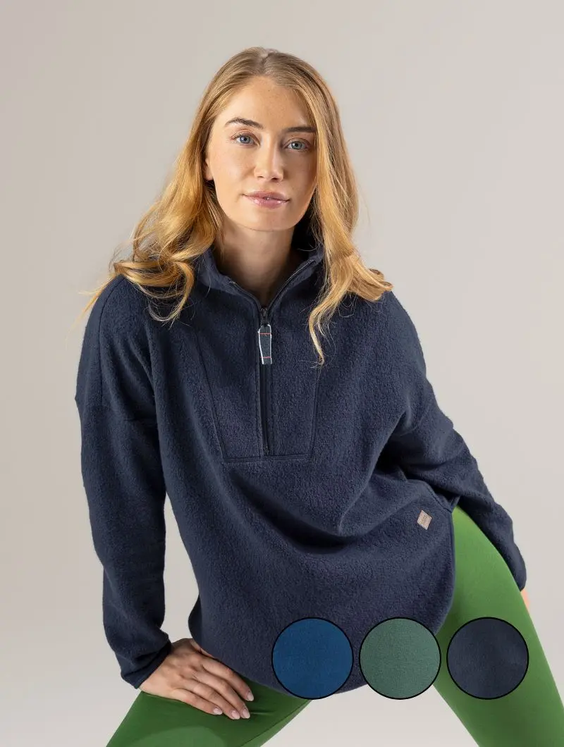 Forro polar mujer de algodón orgánico