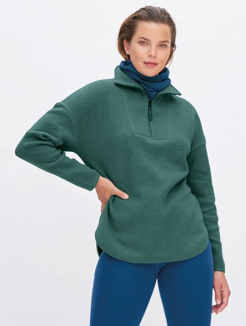 Forro polar mujer de algodón orgánico