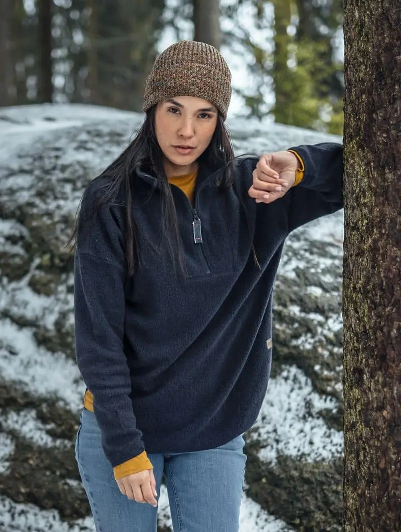 Forro polar mujer de algodón orgánico